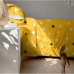 Parure de couette HappyFriday Mr Fox Starspace  Multicouleur Lit 1 persone 2 Pièces