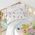 Dekbedovertrek set HappyFriday Mr Fox Dreaming   Multicolour Wieg voor baby's 2 Onderdelen