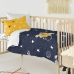 Dekbedovertrek set HappyFriday Mr Fox Starspace  Multicolour Wieg voor baby's 2 Onderdelen