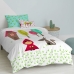 Duvet cover set HappyFriday Mr Fox Grandma  Multicolour Single 2 Pieces