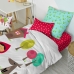 Duvet cover set HappyFriday Mr Fox Grandma  Multicolour Single 2 Pieces