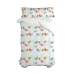 Комплект покривка за завивка HappyFriday Mr Fox Little birds Многоцветен 80/90 легло 2 Части