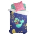 Juego de funda nórdica HappyFriday Mr Fox Happy mermaid Multicolor Cama de 80 2 Piezas