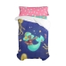 Dekbedovertrek set HappyFriday Mr Fox Happy mermaid Multicolour Bed van 80/90 2 Onderdelen