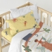 Dekbedovertrek set HappyFriday Mr Fox Jungle life  Multicolour Wieg voor baby's 2 Onderdelen