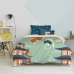 Dekbedovertrek set HappyFriday Mr Fox The warrior Multicolour Bed van 80 2 Onderdelen