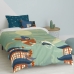 Dekbedovertrek set HappyFriday Mr Fox The warrior Multicolour Bed van 80 2 Onderdelen