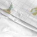 Комплект покривка за завивка HappyFriday Mr Fox World trip Многоцветен 105 легло 2 Части