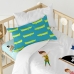 Dekbedovertrek set HappyFriday Mr Fox Flying boy Multicolour Wieg voor baby's 2 Onderdelen