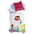 Dekbedovertrek set HappyFriday Mr Fox Magic rug Multicolour Bed van 80 2 Onderdelen