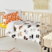 Dekbedovertrek set HappyFriday Mr Fox Dogs Multicolour Wieg voor baby's 2 Onderdelen