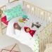 Duvet cover set HappyFriday Mr Fox Grandma  Multicolour Baby Crib 2 Pieces