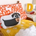 Dekbedovertrek set HappyFriday Mr Fox Dogs Multicolour Bed van 105 2 Onderdelen