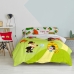 Dekbedovertrek set HappyFriday Mr Fox Piggys  Multicolour Bed van 80/90 2 Onderdelen