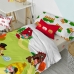 Set di copripiumino HappyFriday Mr Fox Piggys  Multicolore Singolo 2 Pezzi