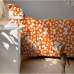 Duvet cover set HappyFriday Mr Fox Dogs Multicolour Single 2 Pieces