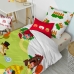Täckslagsset HappyFriday Mr Fox Piggys  Multicolour Säng 80 2 Delar