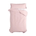 Duvet cover set HappyFriday Basic Kids Light Pink 2 Pieces