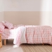 Dekbedovertrek set HappyFriday Basic Kids Roze Bed van 105 Vichy 2 Onderdelen