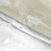 Duvet cover set HappyFriday Basic Kids Beige Baby Crib 2 Pieces