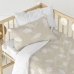 Комплект чехлов для одеяла HappyFriday Basic Kids Бежевый Детская кроватка 2 Предметы