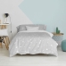 Duvet cover set HappyFriday Basic Kids Grey Single 2 Pieces