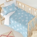 Комплект чехлов для одеяла HappyFriday Basic Kids Синий Детская кроватка 2 Предметы