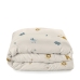 Dekbedovertrek set HappyFriday Mini Animals Multicolour Bed van 80 2 Onderdelen