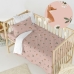 Parure de couette HappyFriday Mini Fox forest Multicouleur Lit de bébé 2 Pièces