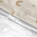 Täckslagsset HappyFriday Mini Iris Multicolour Säng 80 2 Delar