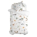 Parure de couette HappyFriday Mini savanna Multicouleur Lit 1 persone 2 Pièces