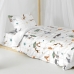 Parure de couette HappyFriday Mini savanna Multicouleur Lit 1 persone 2 Pièces