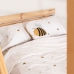 Dekbedovertrek set HappyFriday Mini Honey Multicolour Bed van 105 2 Onderdelen