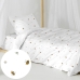 Dekbedovertrek set HappyFriday Mini Honey Multicolour Bed van 80 2 Onderdelen