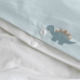 Parure de couette HappyFriday Mini dinosaur Multicouleur Lit 1 persone 2 Pièces