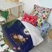 Dekbedovertrek set HappyFriday XMAS Multicolour Bed van 80 2 Onderdelen