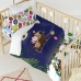 Duvet cover set HappyFriday XMAS Multicolour Baby Crib 2 Pieces