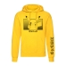 Bluza z kapturem Unisex Pokémon Pikachu Katakana Żółty