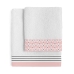 Set di asciugamani HappyFriday Blanc Blush Multicolore 2 Pezzi