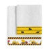 Towel set HappyFriday Mr Fox Machinery Multicolour 2 Pieces
