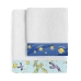 Set de prosoape HappyFriday Le Petit Prince Migration Multicolor 2 Piese