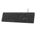 Numerische Tastatur Subblim SUBKBC-0SSK50 Schwarz Qwerty Spanisch QWERTY