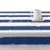 Abrosz Belum T012 Kék 155 x 155 cm Csíkok