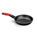 Non-stick frying pan BRA A411228 Black Red Stainless steel Aluminium