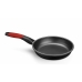 Non-stick frying pan BRA A411228 Musta Punainen Ruostumaton teräs Alumiini