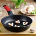 Non-stick frying pan BRA A411228 Musta Punainen Ruostumaton teräs Alumiini