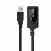 Cablu Prelungitor USB NANOCABLE 10.01.0213 Negru 15 m