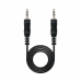 Audio Jack (3,5 mm) kabelis NANOCABLE 10.24.0120 20 cm