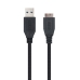 USB 3.0 A till Micro USB B Kabel NANOCABLE 10.01.1102-BK Svart 2 m