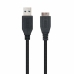 Kabel USB 3.0 naar Micro USB B NANOCABLE 10.01.1102-BK Zwart 2 m